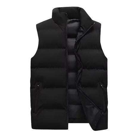 New Winter Men's Cotton-padded Largr Size Short Vest
